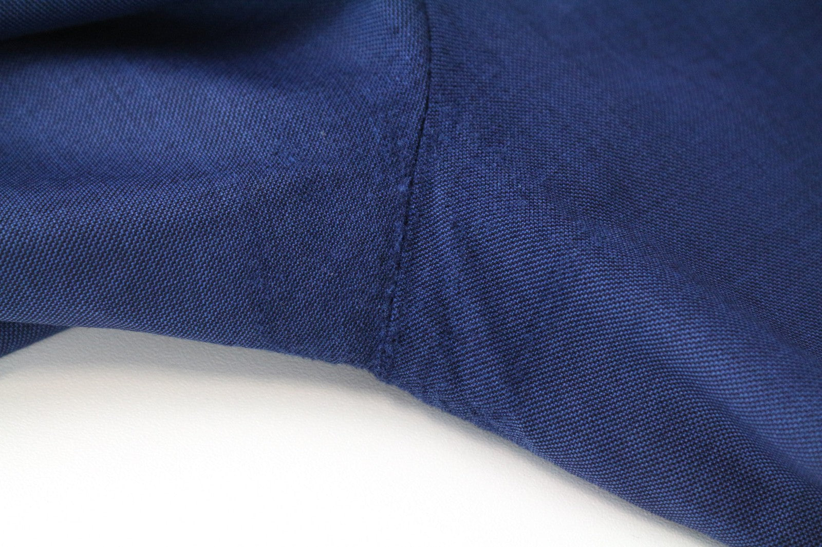 SUITSUPPLY Brescia Men's Trousers UK48R Blue Pure Wool Pleated Front Classic