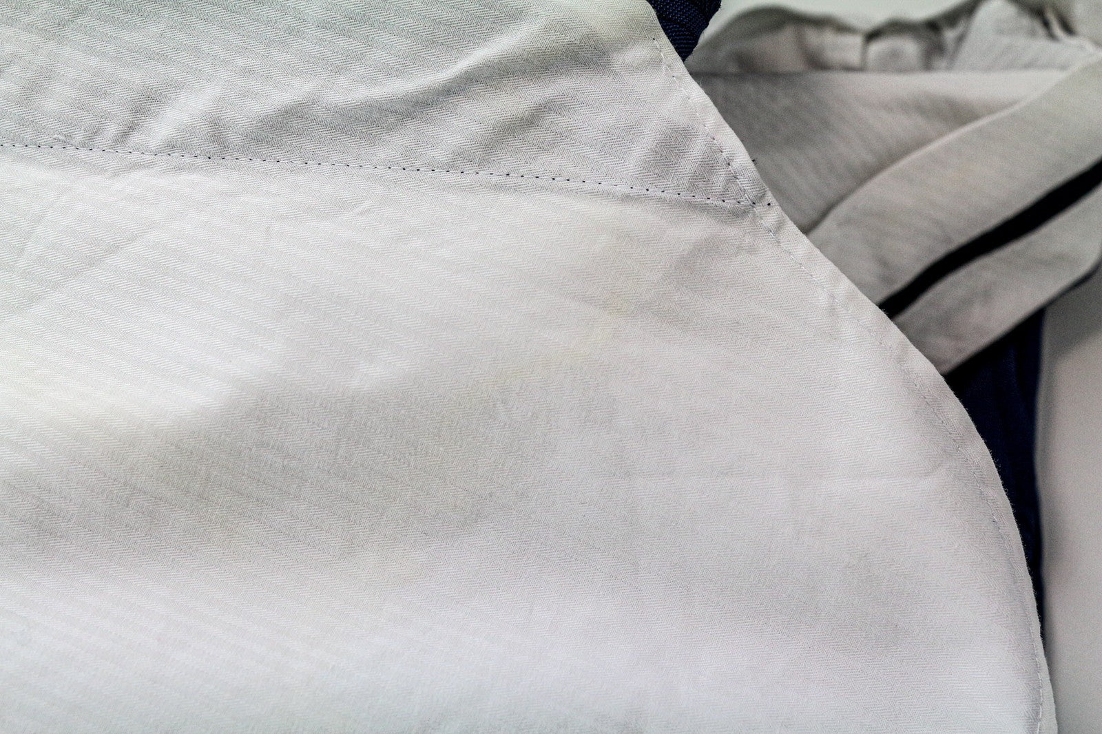 SUITSUPPLY Brescia Men's Trousers UK48R Blue Pure Wool Pleated Front Classic