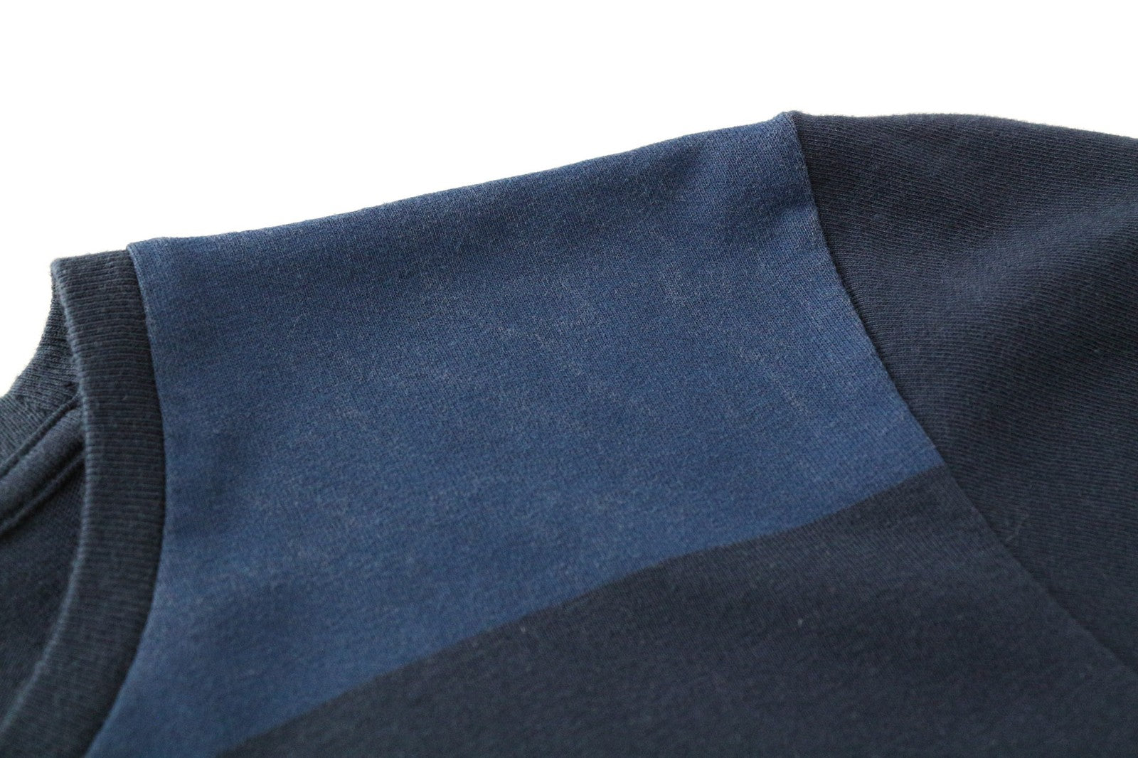 DENHAM Type-D Women's T-Shirt XS Blue Short Sleeve Pure Cotton Pullover