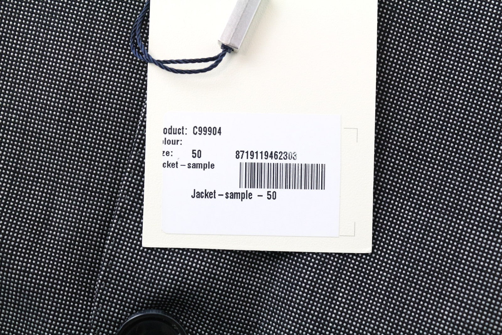 SUITSUPPLY Napoli Men's Blazer UK40R Grey Wool Super 120's Single-Breasted