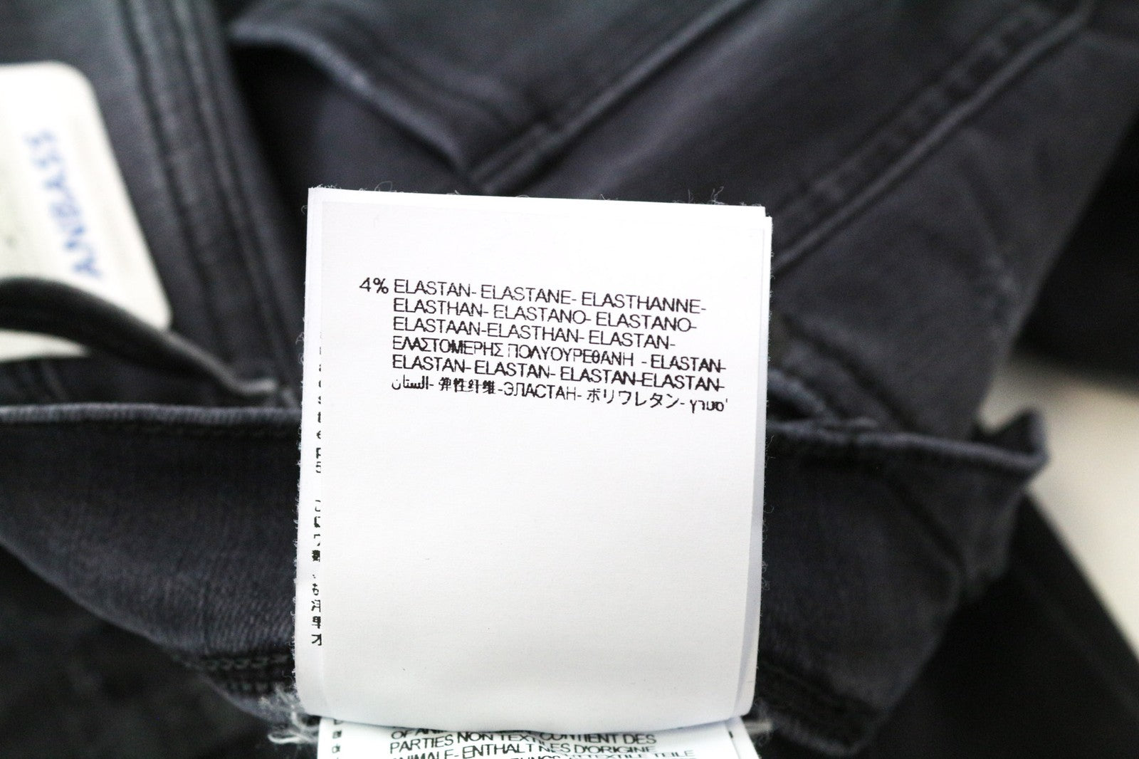 REPLAY Anbass Men's Jeans W28/L32 Slim Fit Grey-Blue Distressed Stretch