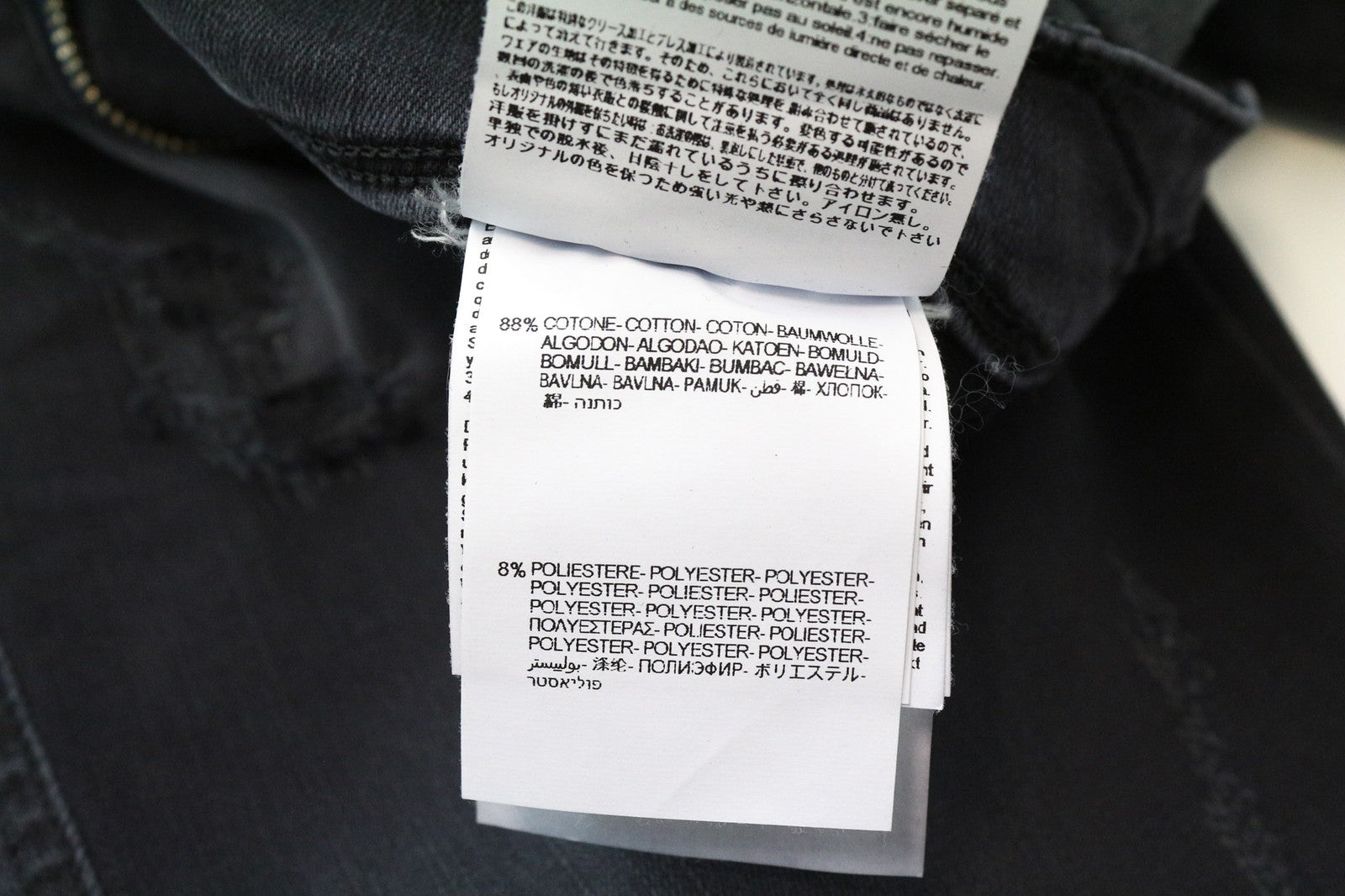 REPLAY Anbass Men's Jeans W28/L32 Slim Fit Grey-Blue Distressed Stretch