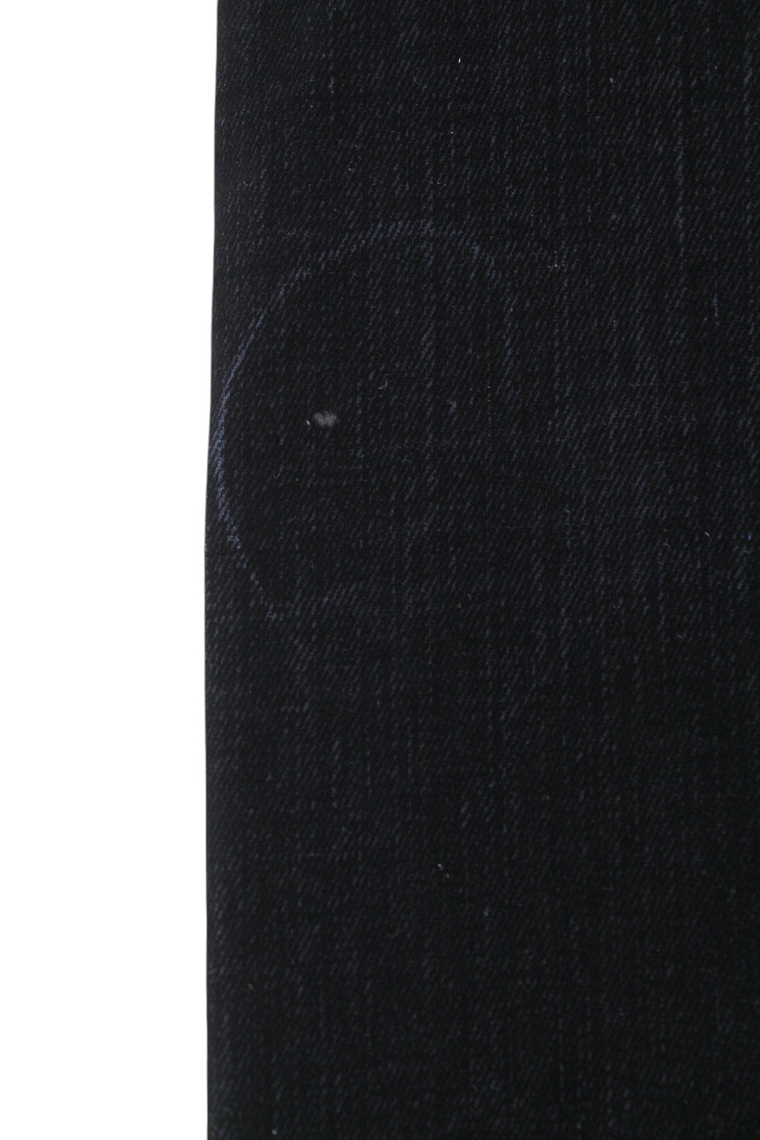 R13 Romeo Women Jeans 26 Flocked Black Velvet Cropped Ankle Length Low Rise Logo