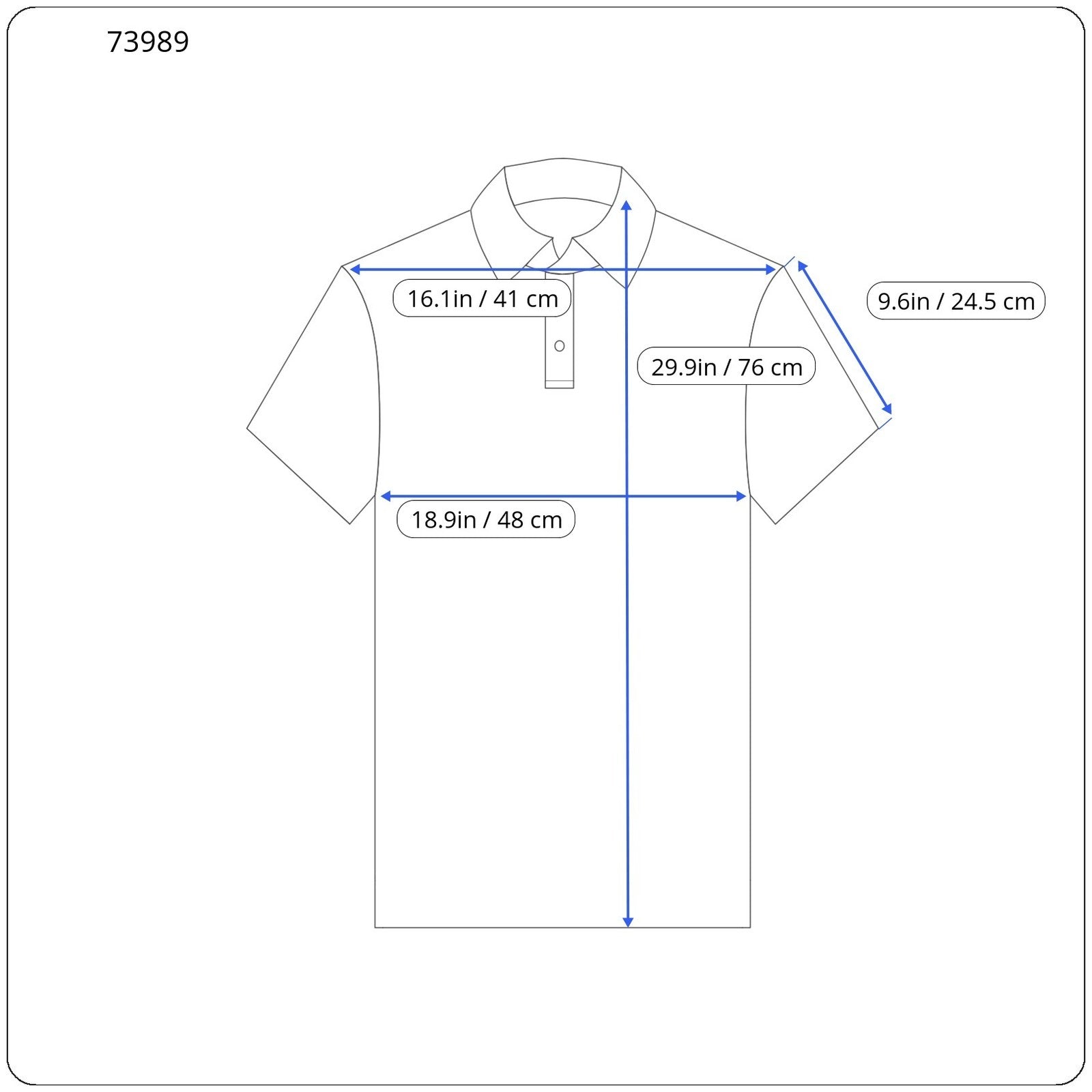 TOMMY HILFIGER DENIM Men's Tee M Polo Style Marine Blue Cotton Logo Top