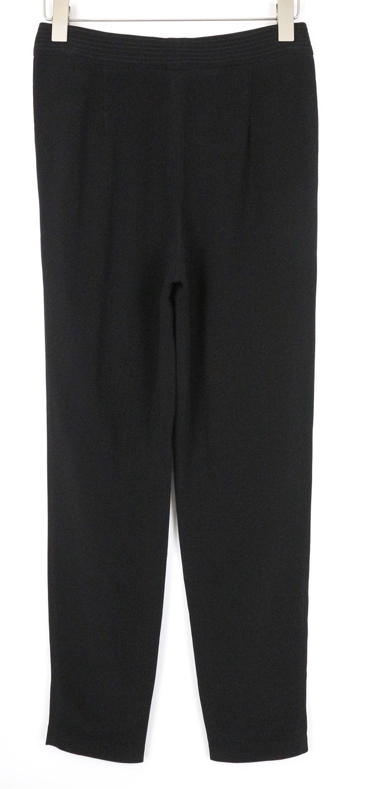 ADAM LIPPES Women's Trousers ~W30/L31 Black Pleated Front Formal Pants