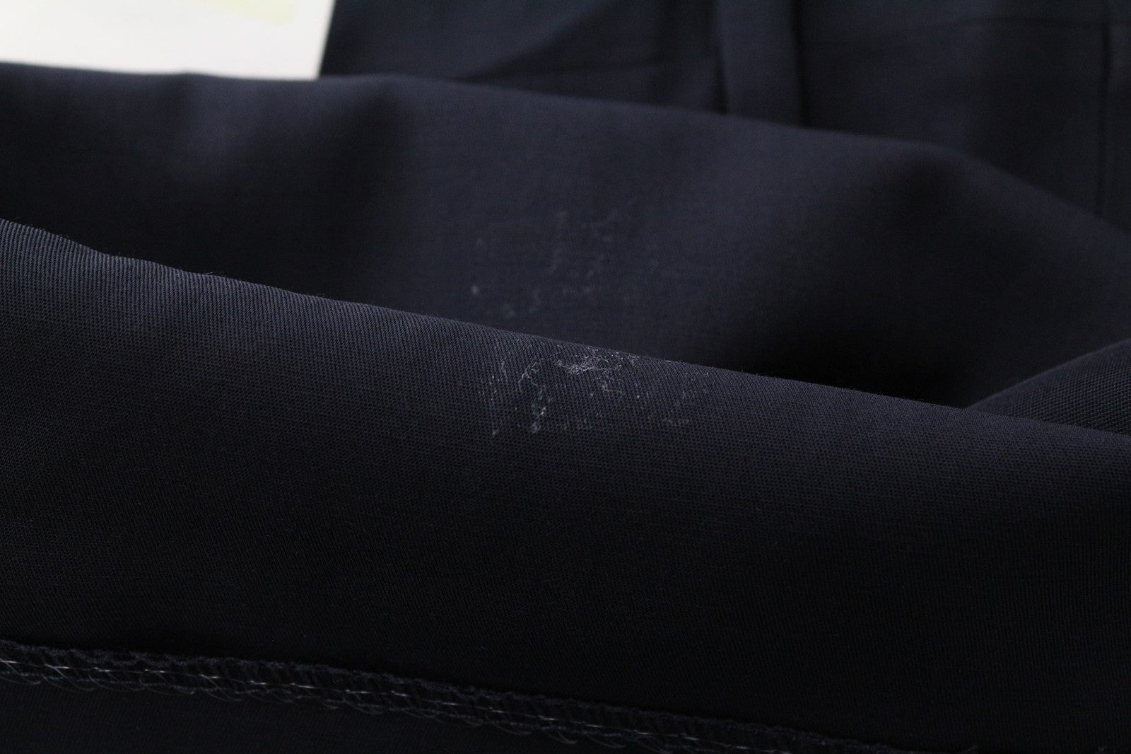 JOHN RICHMOND Men's Trousers UK16 Black Wool Blend Classic Dress Style