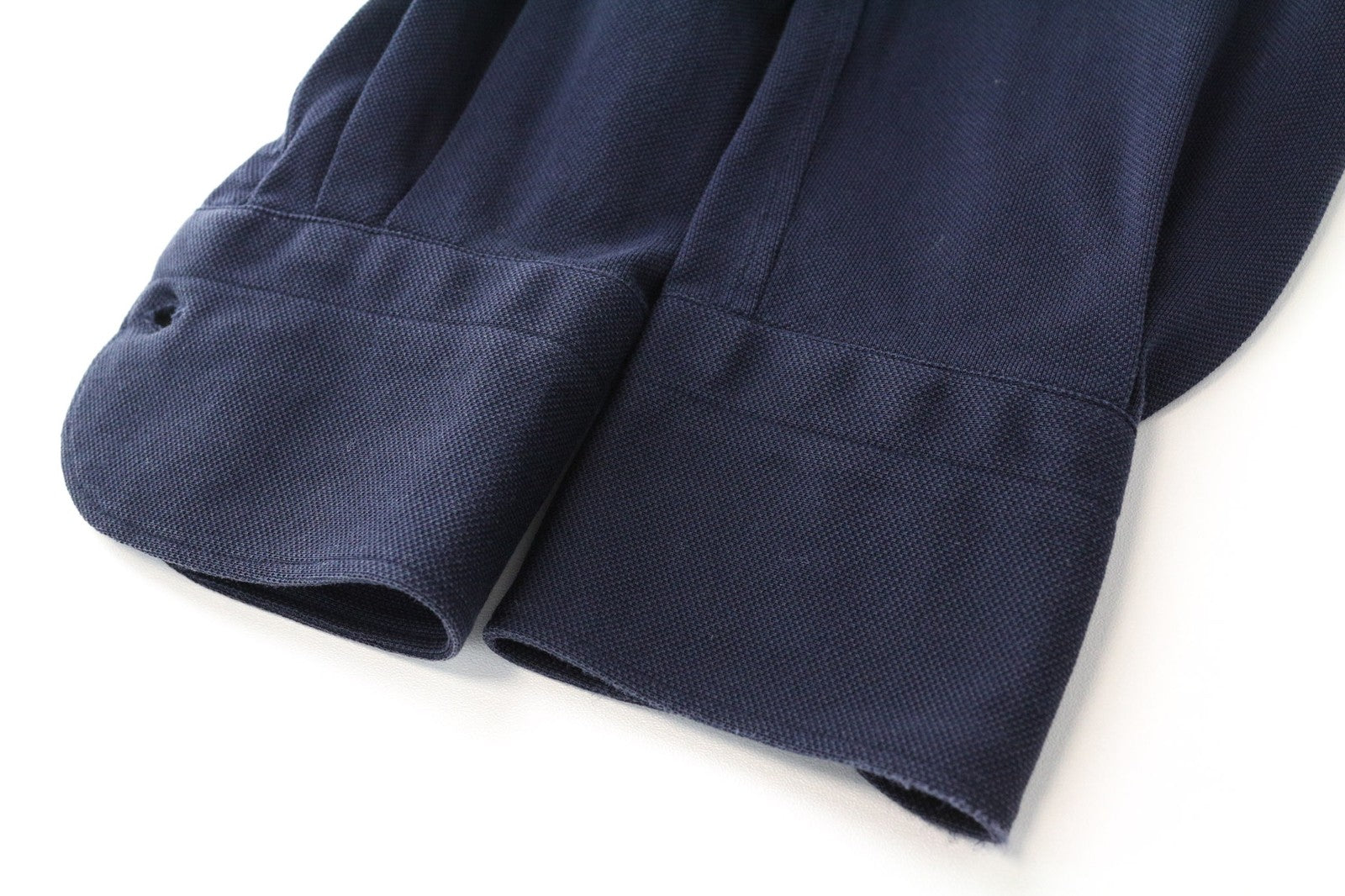 SUITSUPPLY Men's T-Shirt 37/38/14 1/2/15 Navy Blue Spread Slim Pure Cotton Polo