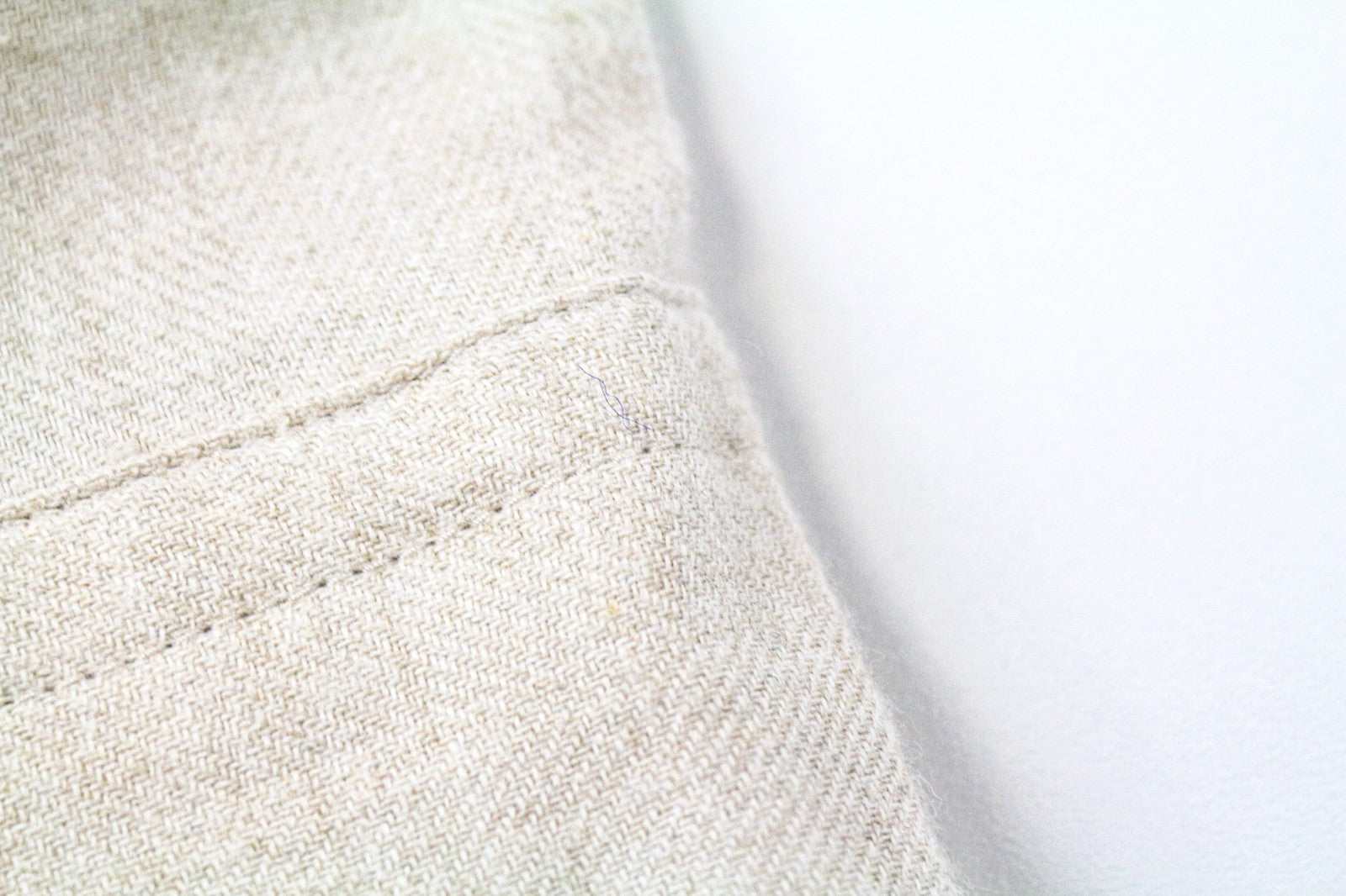 SCOTCH & SODA Men's Shirt ~M Beige Colourblock Flannel Melange Button Shirt