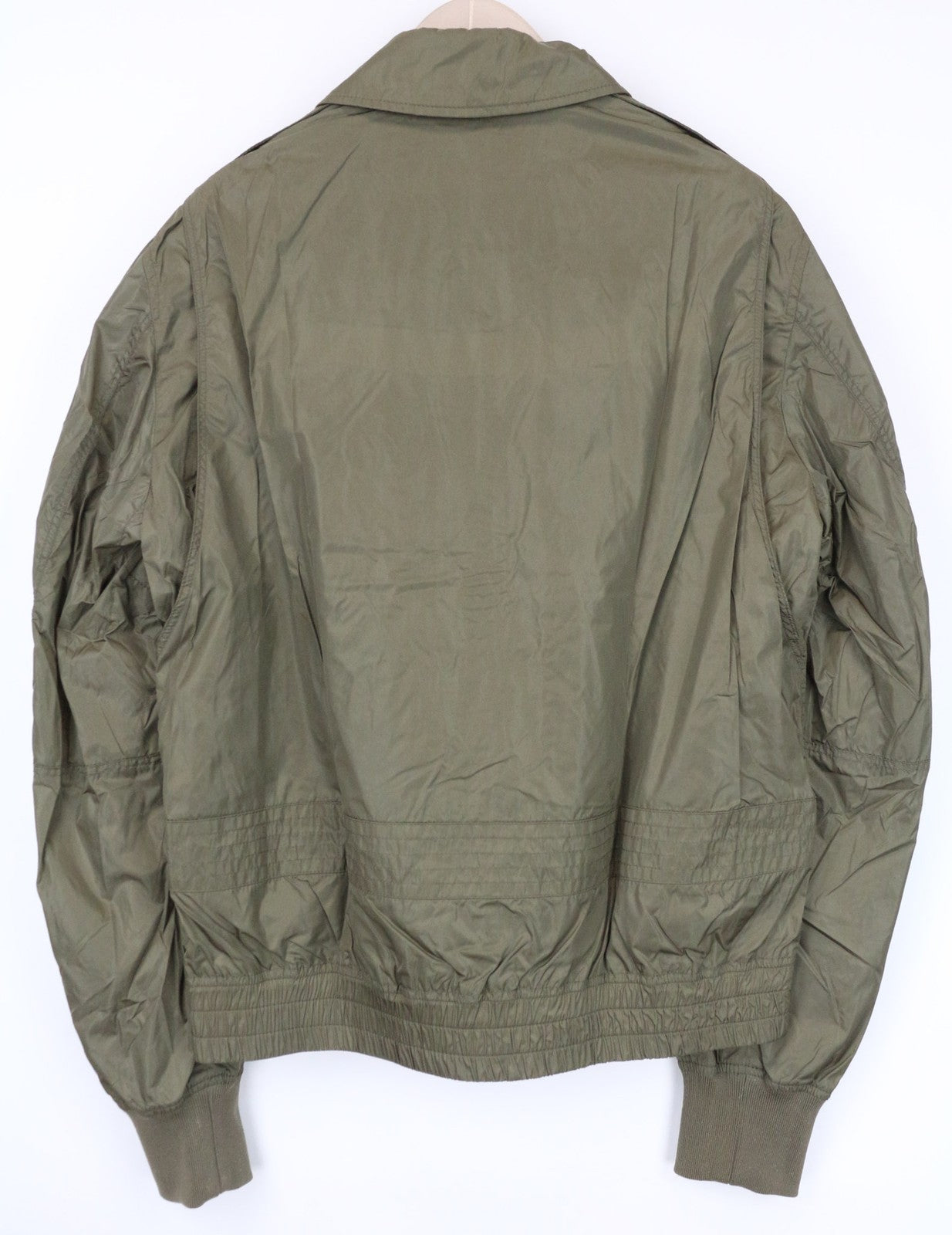 RICHMOND Men's Jacket IT52 Dark Moss MA2 Bomber Military Zip-Up Casual