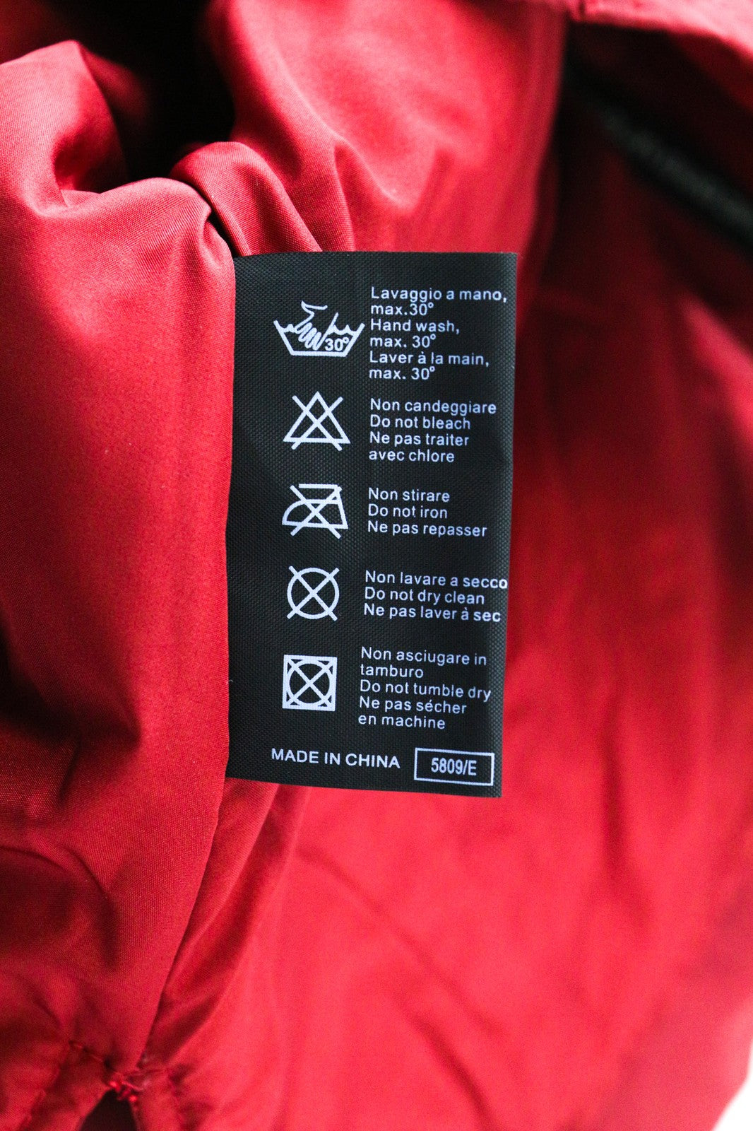 TUCANO URBANO Lori Women's Jacket XS Red Padded Motorcycle Windproof Coat