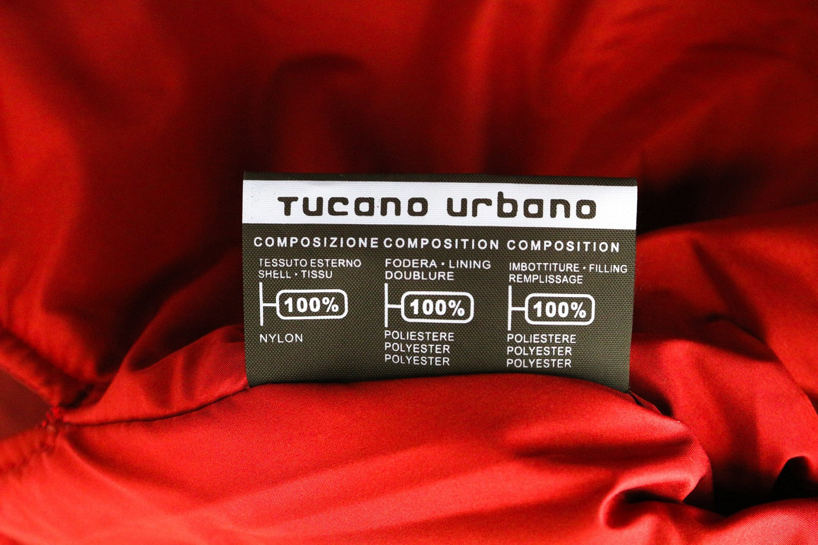 TUCANO URBANO Lori Women's Jacket XS Red Padded Motorcycle Windproof Coat