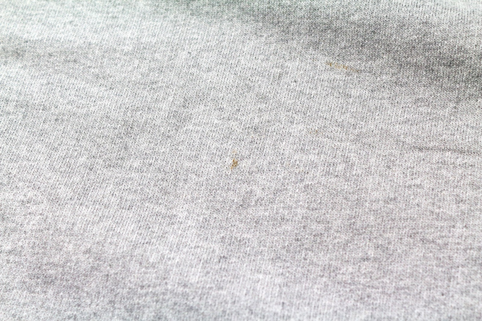 DENHAM Women's Sweatshirt S Grey Cotton Jersey Crew Neck Melange Fleece