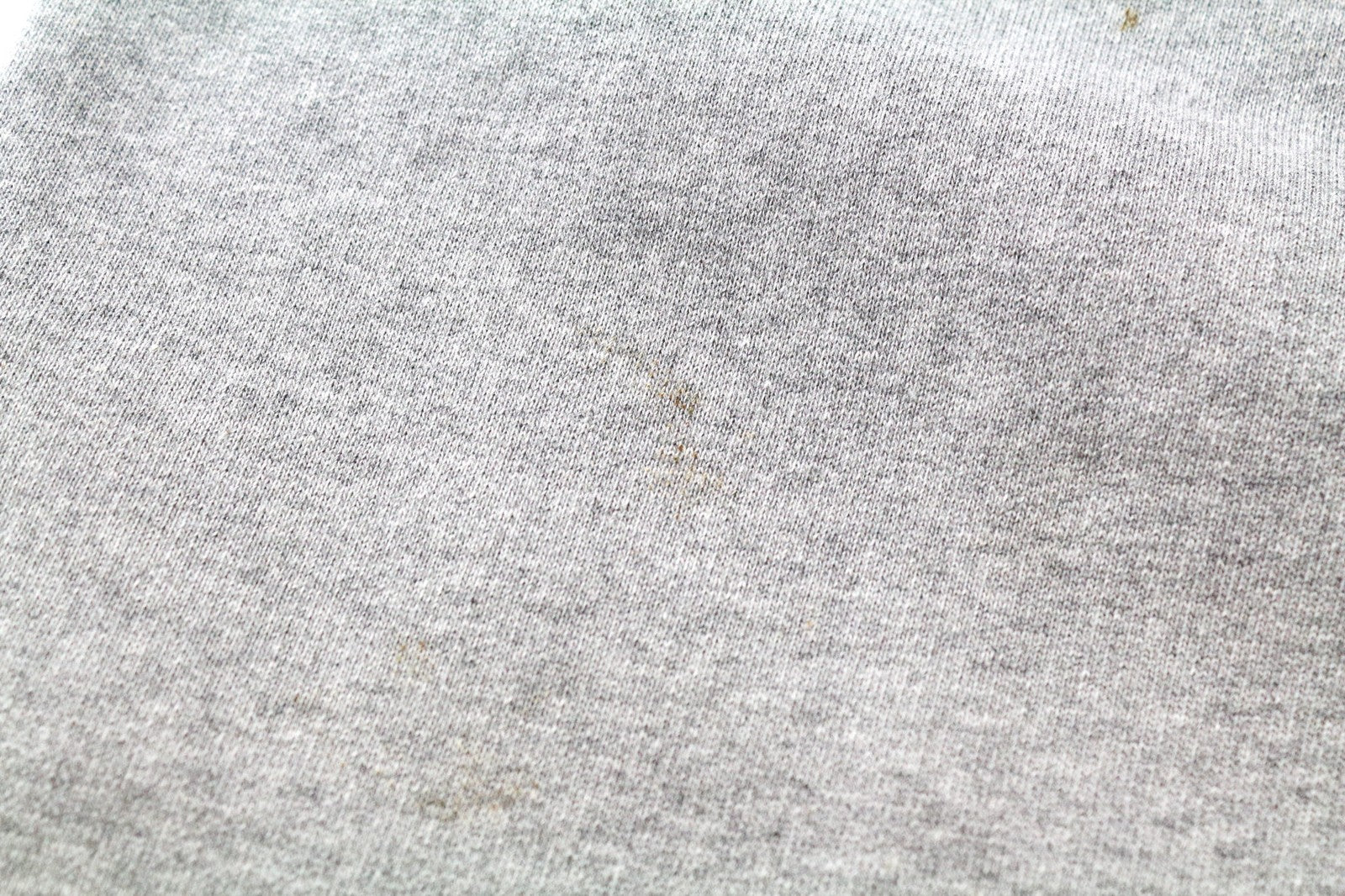 DENHAM Women's Sweatshirt S Grey Cotton Jersey Crew Neck Melange Fleece