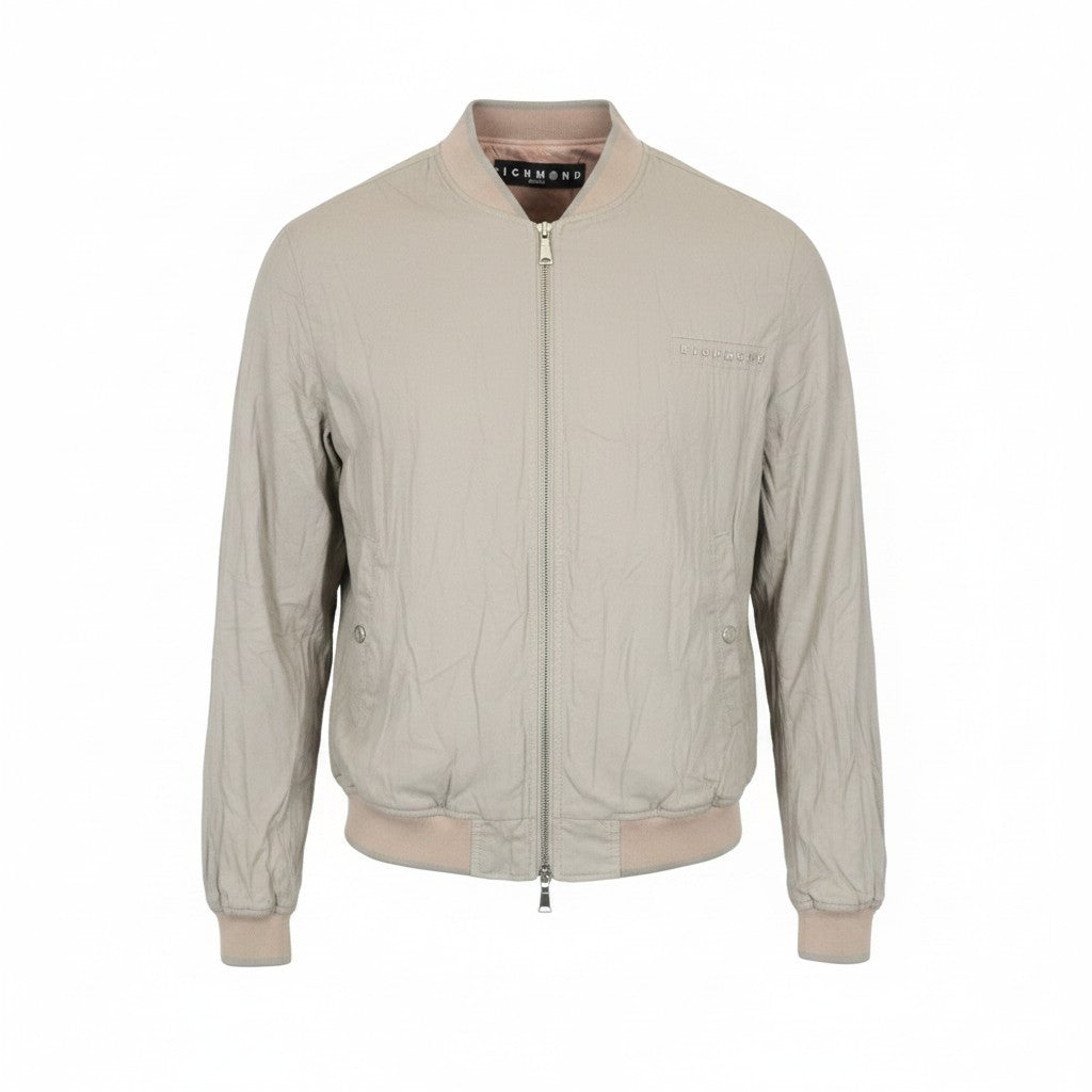 Braune Twill-Jacke