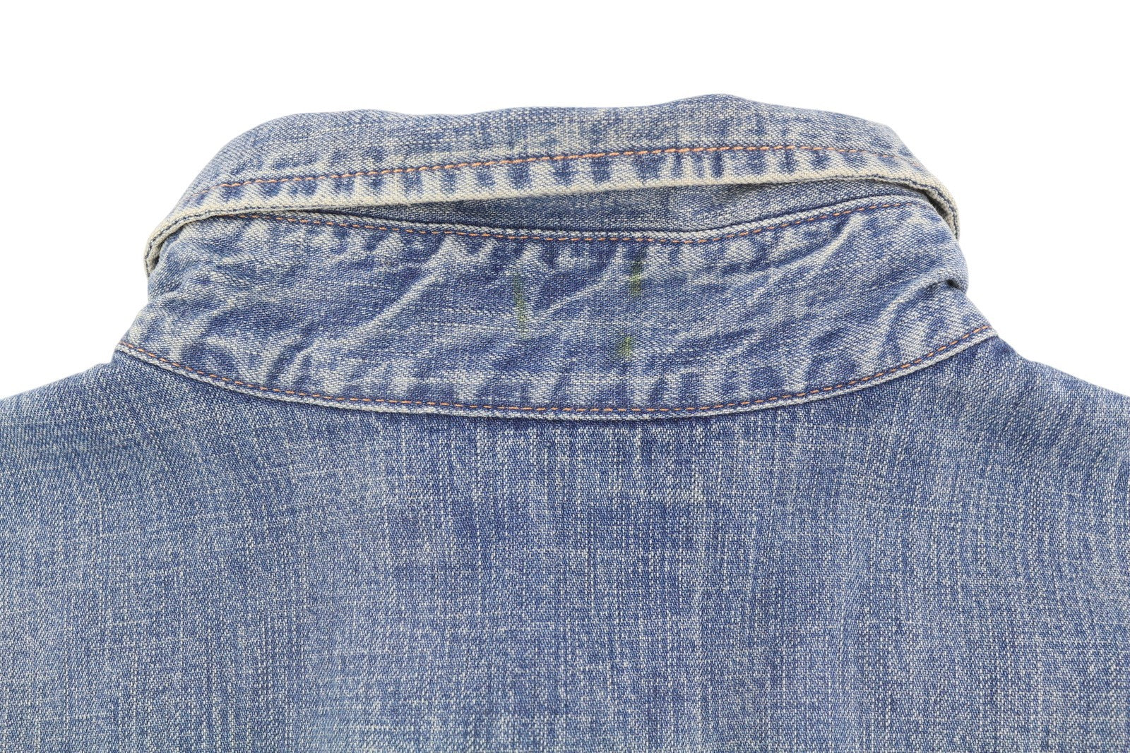 R13 Cowboy Drop Women Jumpsuit M Dekalb Blue Washed Distress Oversized RRP€1699