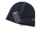 SCOTCH & SODA Ams Couture Men's OS Blue Green Stripe Wool Beanie Winter Hat