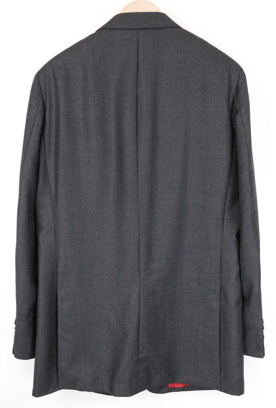 SUITSUPPLY Sienna Men's UK42L Grey Birdseye Check Wool Blazer Melange Formal