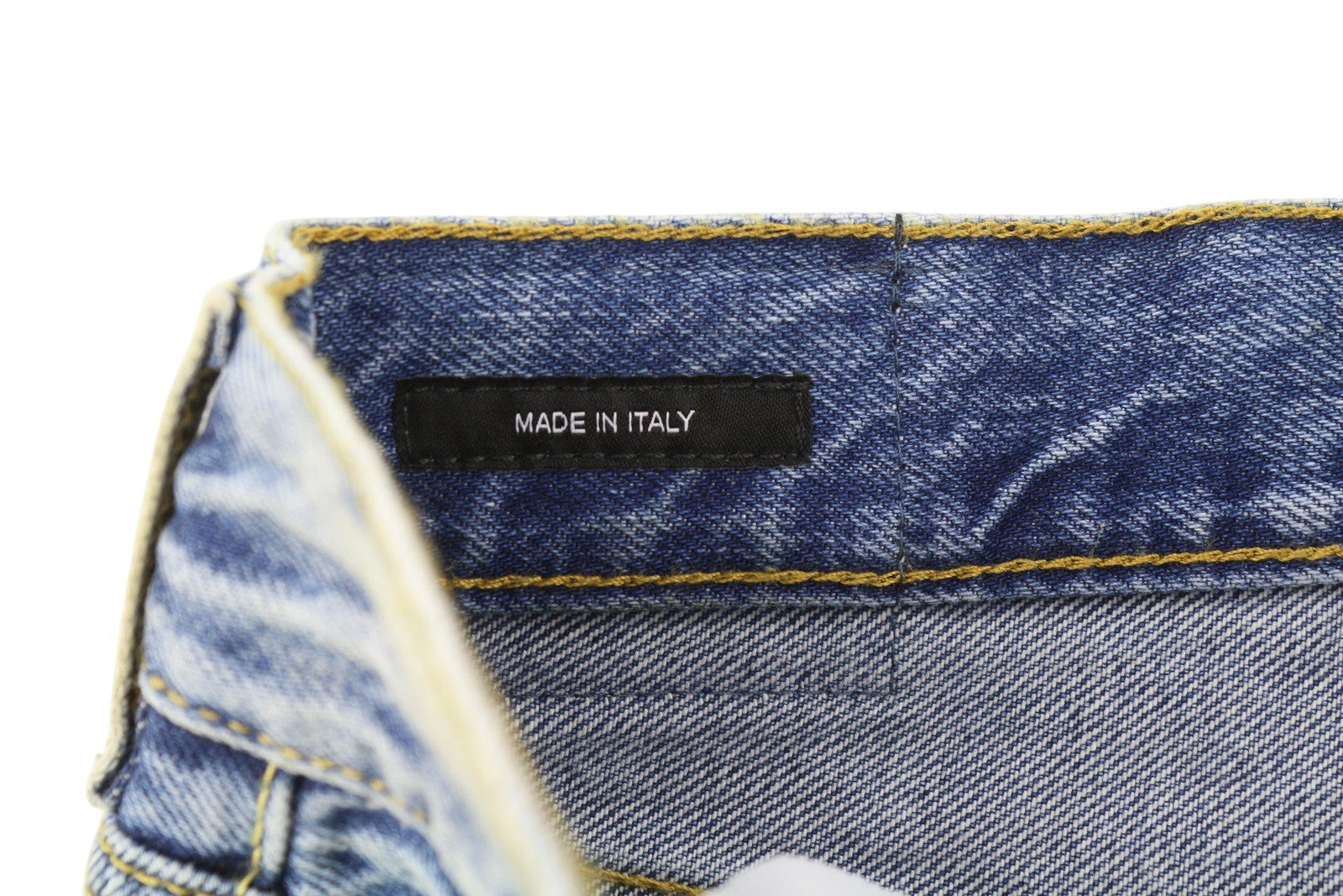 R13 Cuffed X-BF Women Jeans 23 Jasper Ankle Zip Fly Washed Faded SS25 Blue