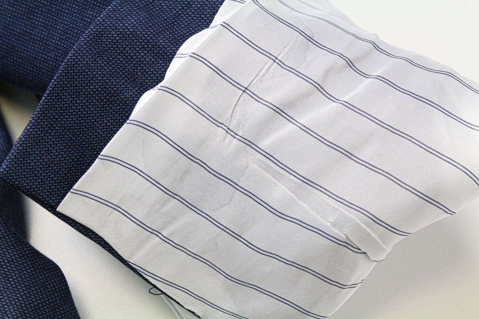 SUITSUPPLY Sienna Men's UK38S Blue Birdseye Check Wool Blazer Formal Classic