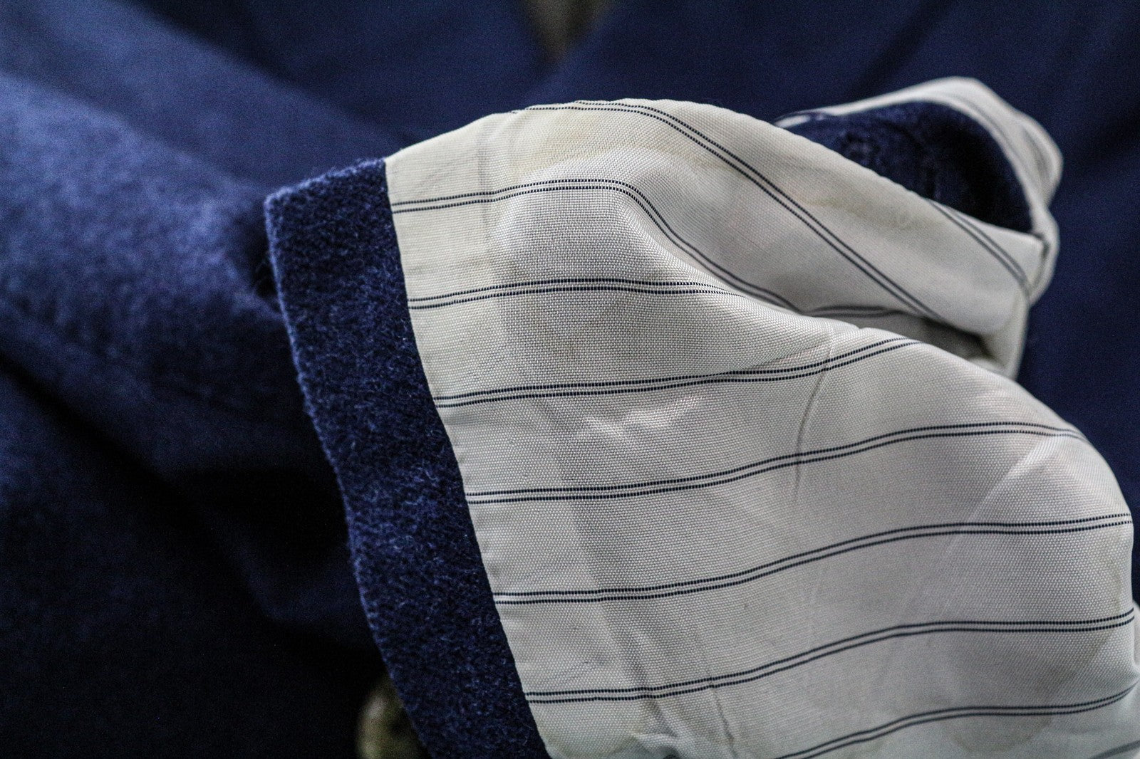 SUITSUPPLY Washington Men's UK40R Blue Wool Flannel Suit 2-Piece Extra Slim