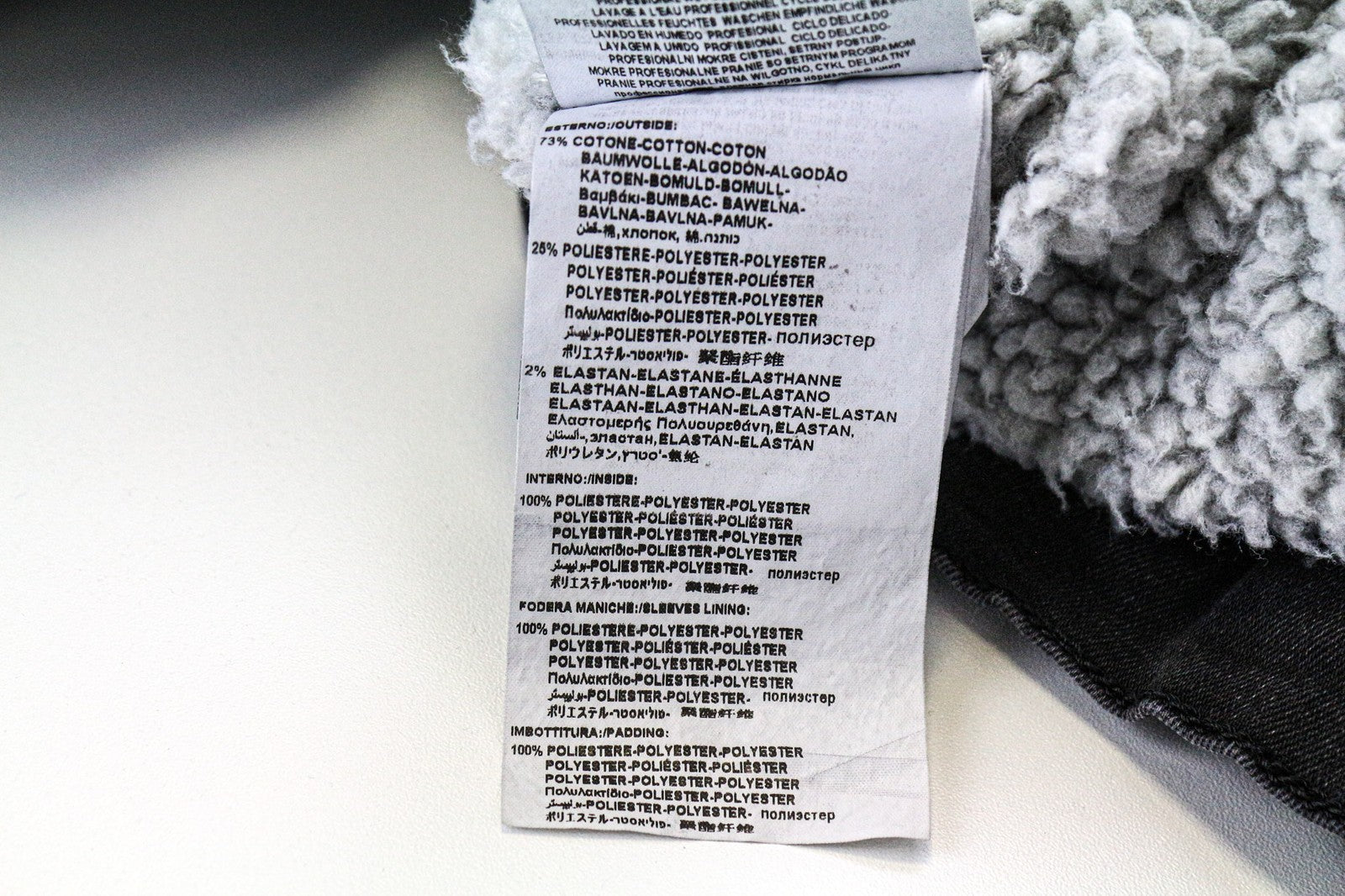 REPLAY Women's S Grey Denim Jacket Cotton Stretch Lined Cropped Style