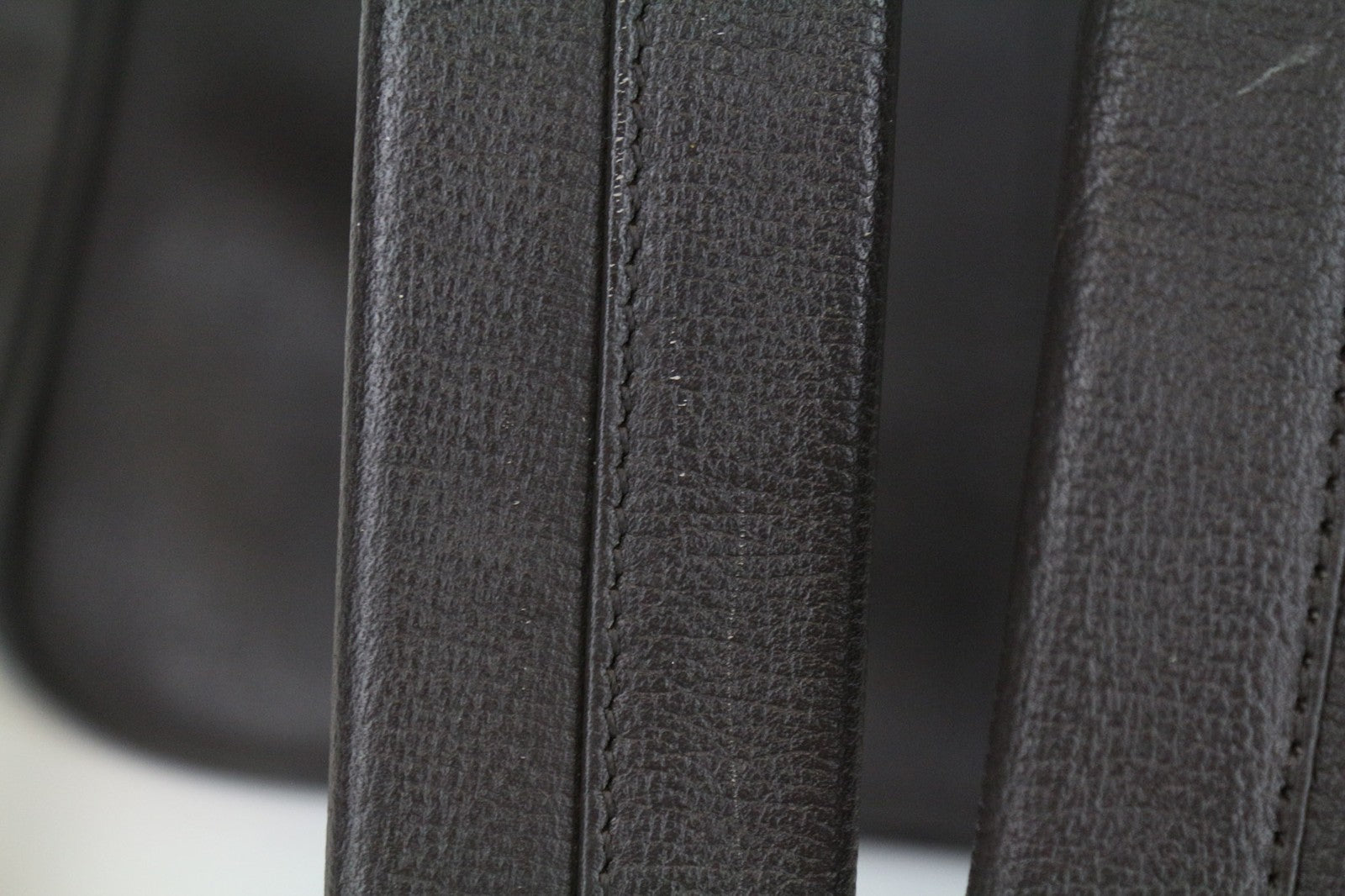 SUITSUPPLY Men's Backpack OS Dark Brown Calf Leather Adjustable Straps