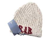 SCOTCH R'ABELLE Women's Hat M Beige Wool Cotton Blend Knit Winter Beanie