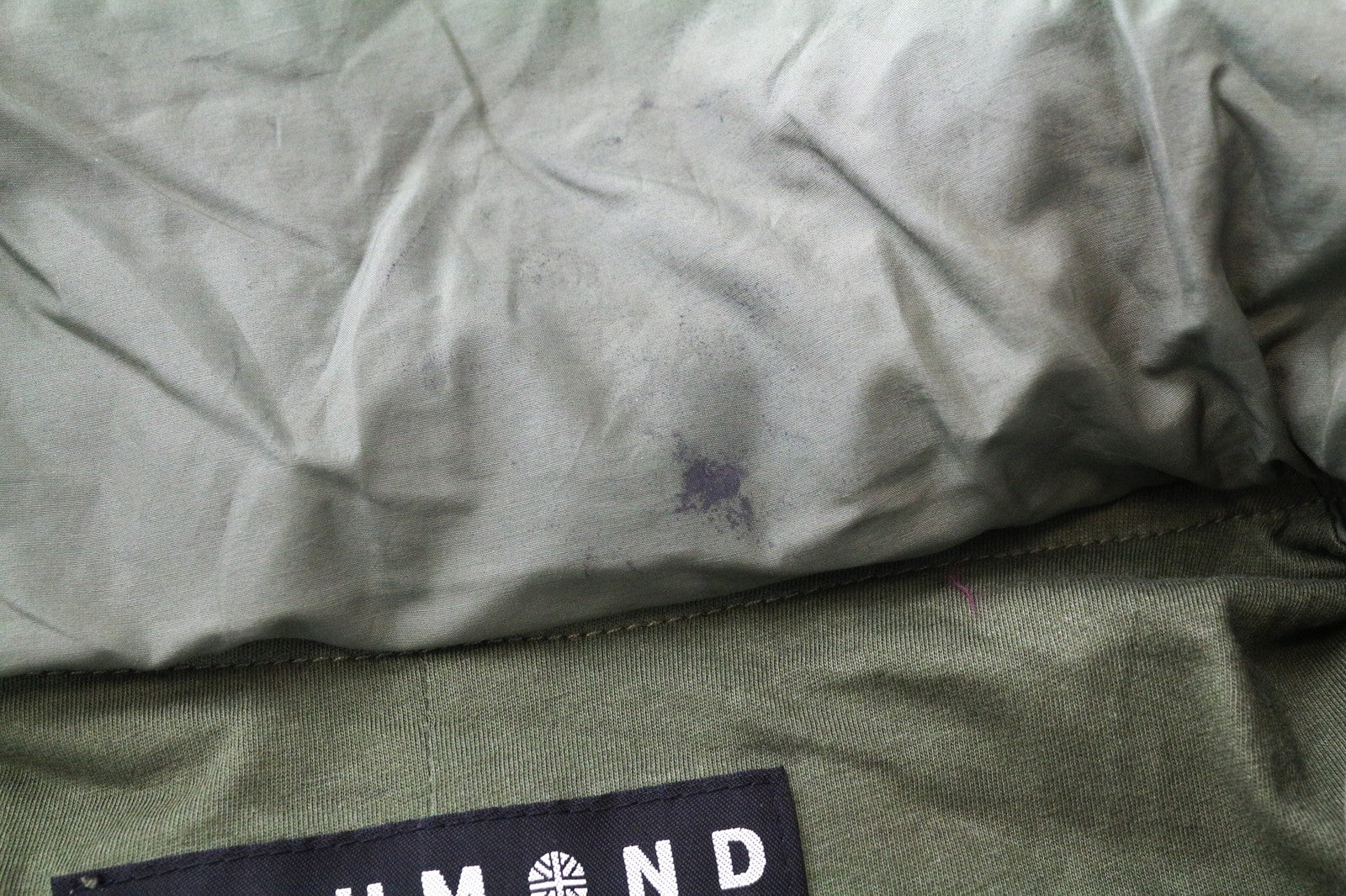 RICHMOND Men's Jacket 48 Green Lightweight Single-Breasted Zipped Long