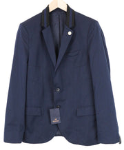 SCOTCH & SODA Ams Couture Men's Blazer ~M Blue Lined Single-Breasted Classic