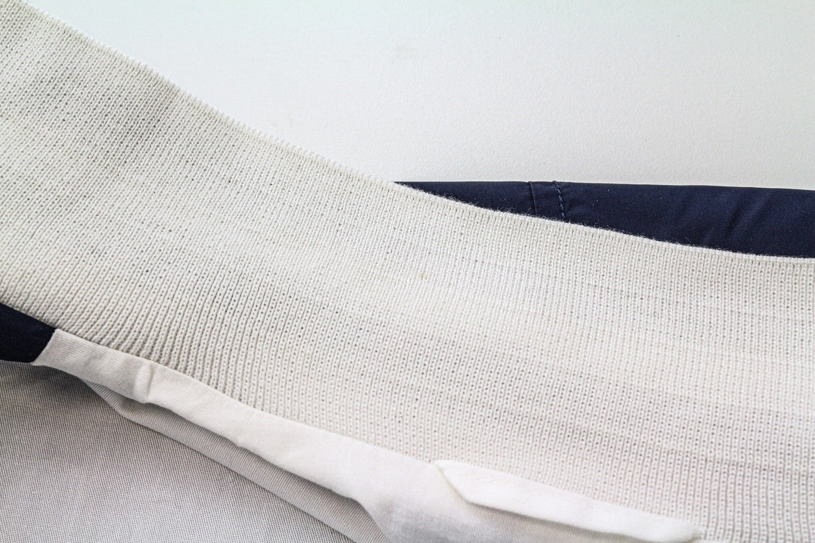 RICHMOND Men's Jacket 50 Blue White Lightweight Zipped Long Sleeve