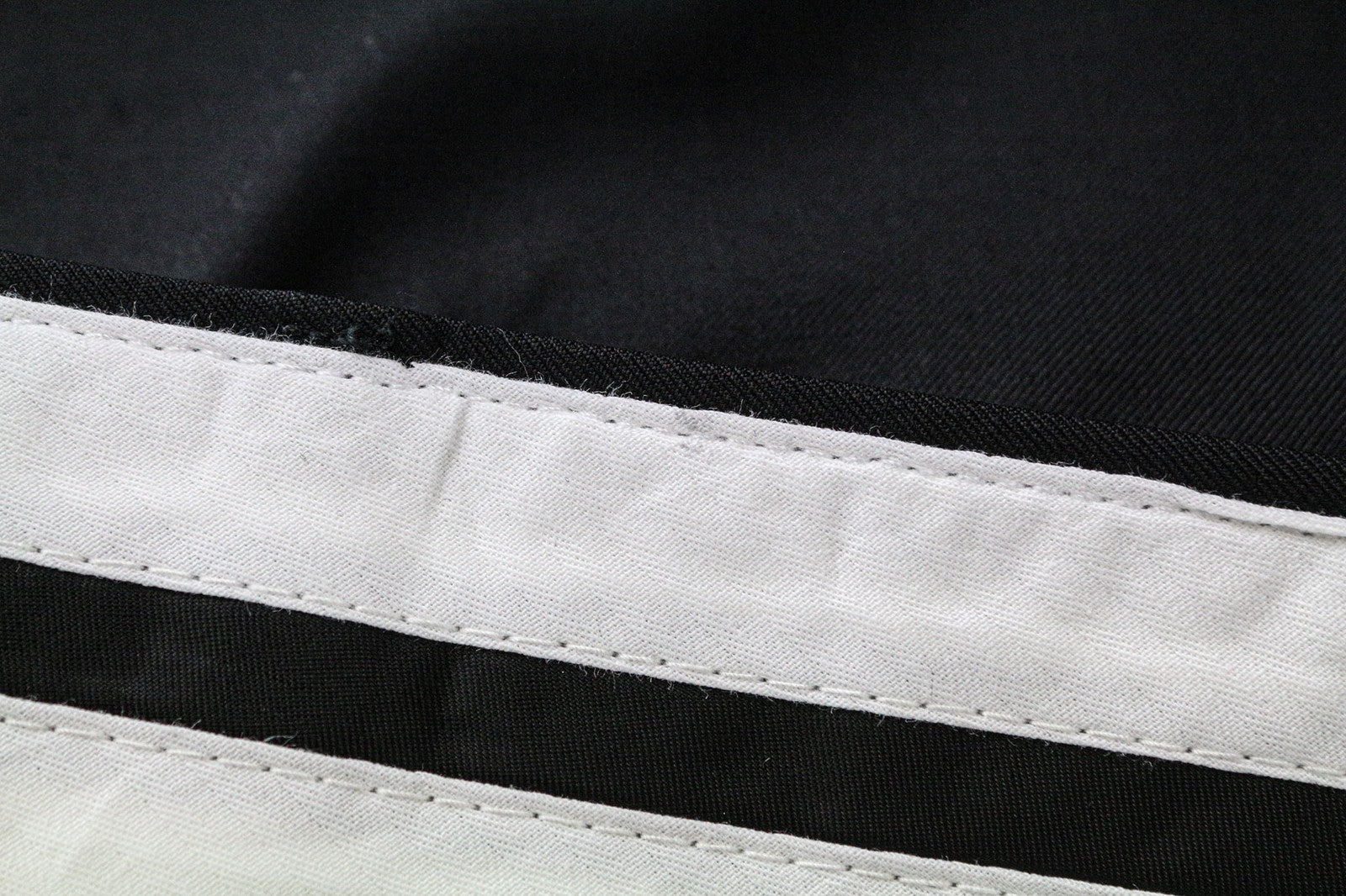 SUITSUPPLY Brescia Men's Pants UK40R Black Wool Twill Slim Tailored Fit