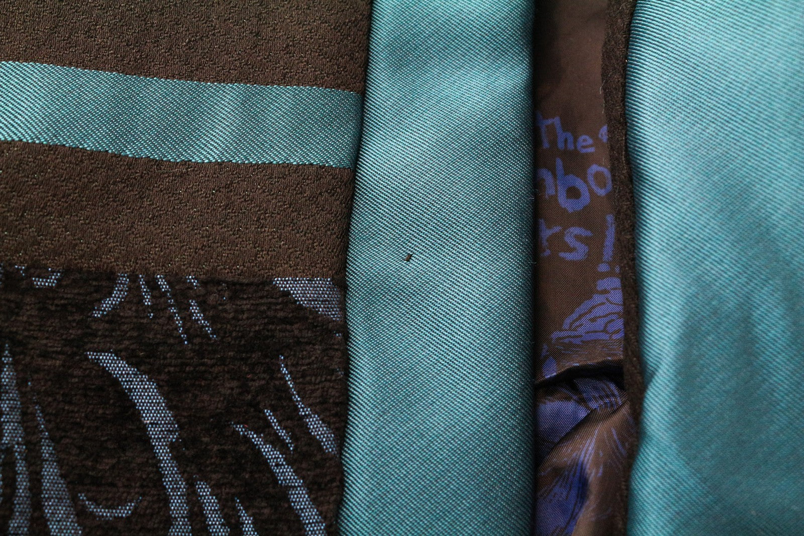 DESIGUAL Dreams Women's Coat ~38 Black Lined Patterned Pleated Single-Breast