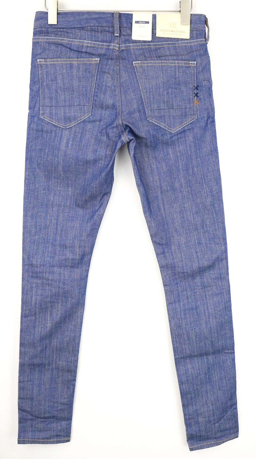 SCOTCH & SODA Skim Men's Jeans W31/L34 Blue Skinny Stretch Cotton Casual