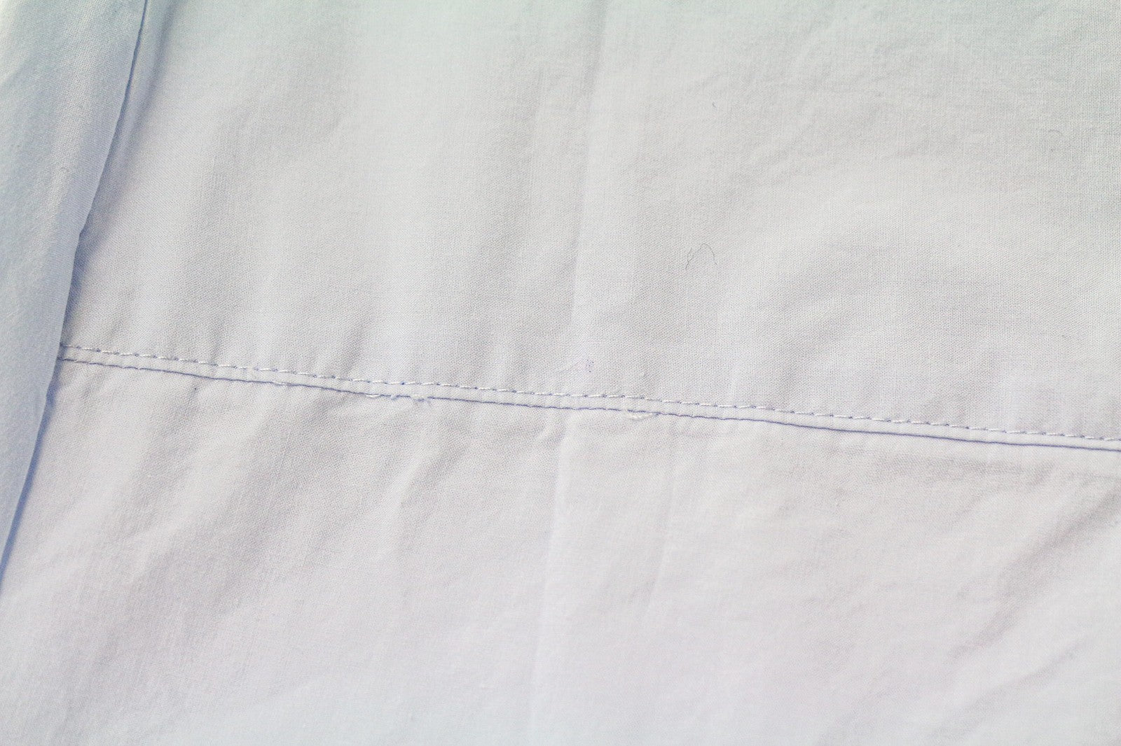 MAISON SCOTCH Women's Shirt M Light Blue Cotton Logo Formal Long Sleeve