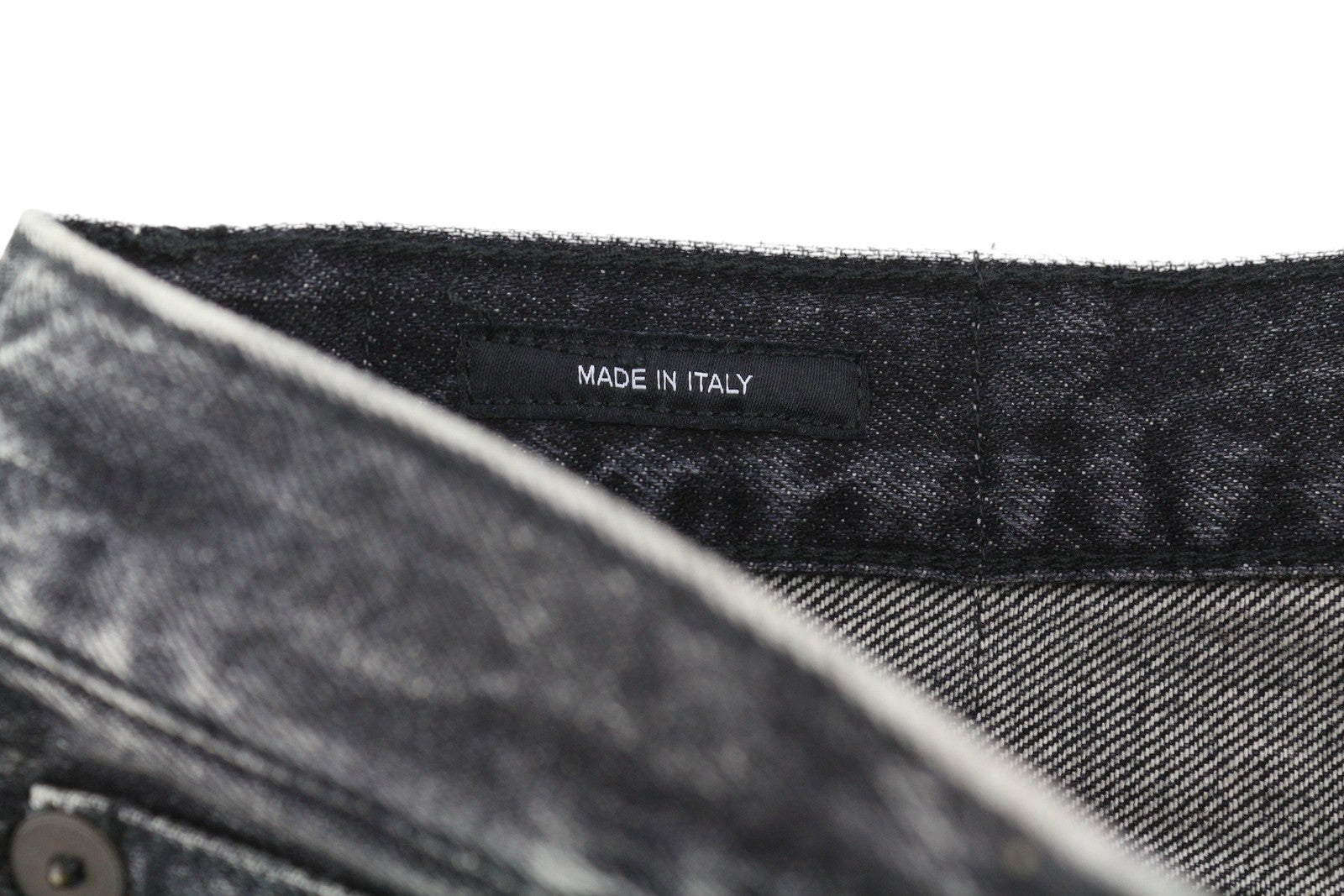 R13 Ankled D'Arcy Women Jeans 27 Everit Black Faded Cropped Straight Fit Denim