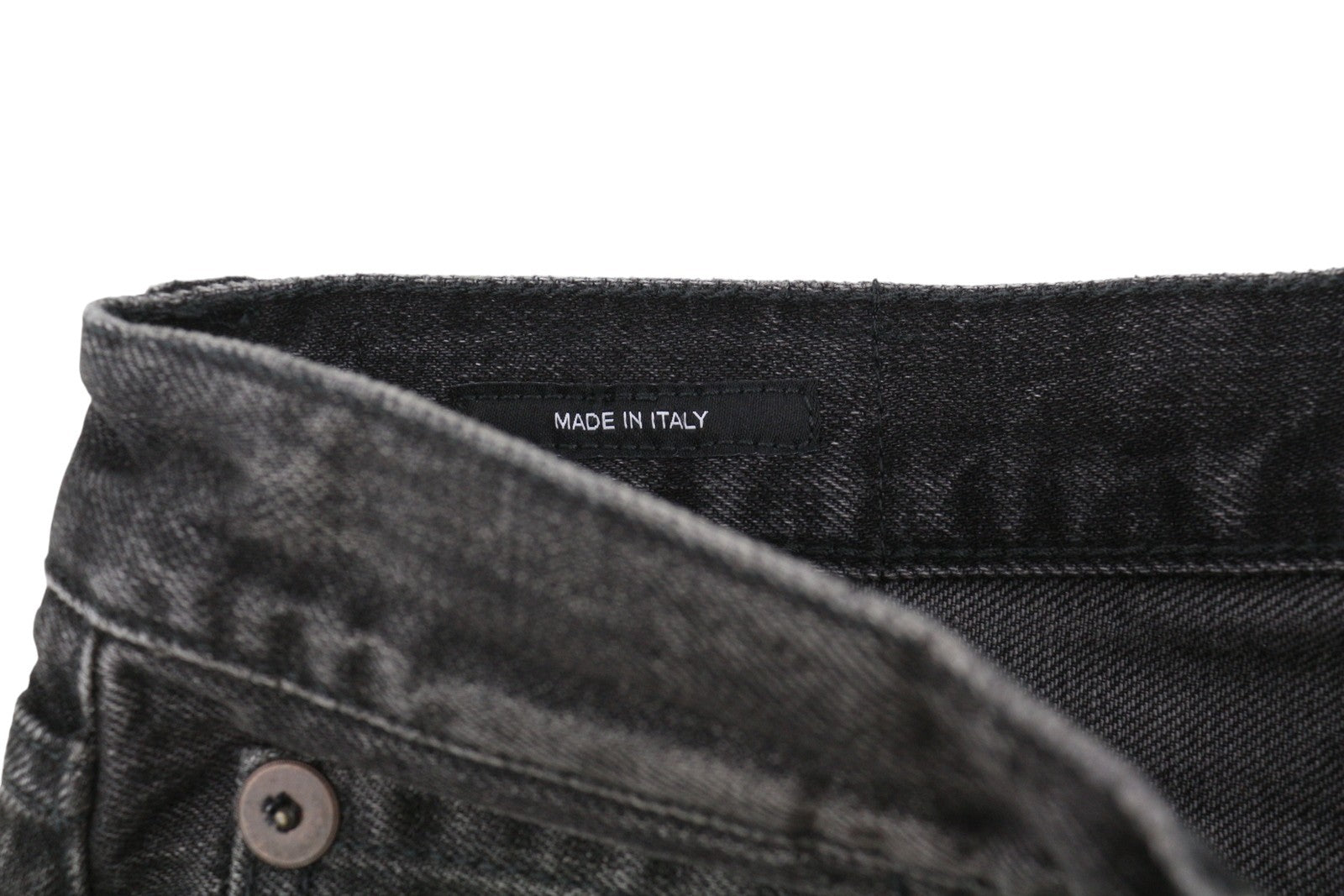 R13 D'Arcy Loose Women Jeans 27 Wilson Black Washed Relaxed Fit Denim RRP€700