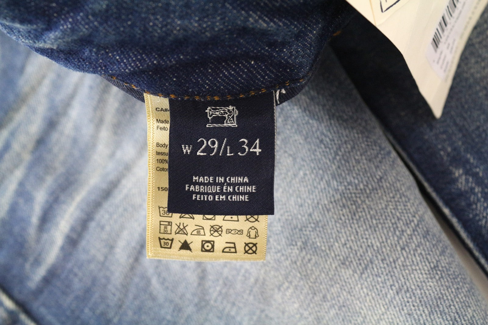 SCOTCH & SODA Ralston Men's Jeans W29/L34 Blue Slim Regular Non-Stretch Denim