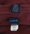 Burgundy Cotton Trousers
