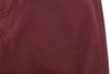 Burgundy Cotton Trousers