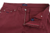 Burgundy Cotton Trousers