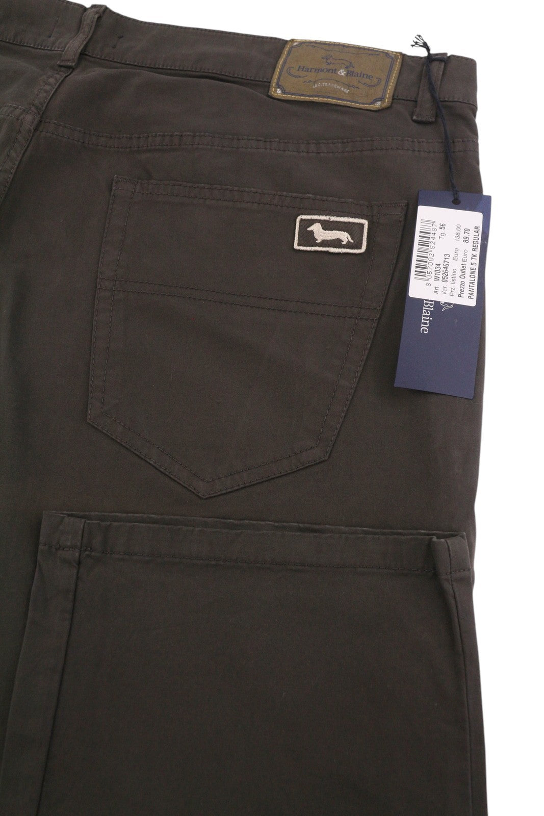 Brown Cotton Trousers