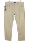 Beige Cotton Trousers