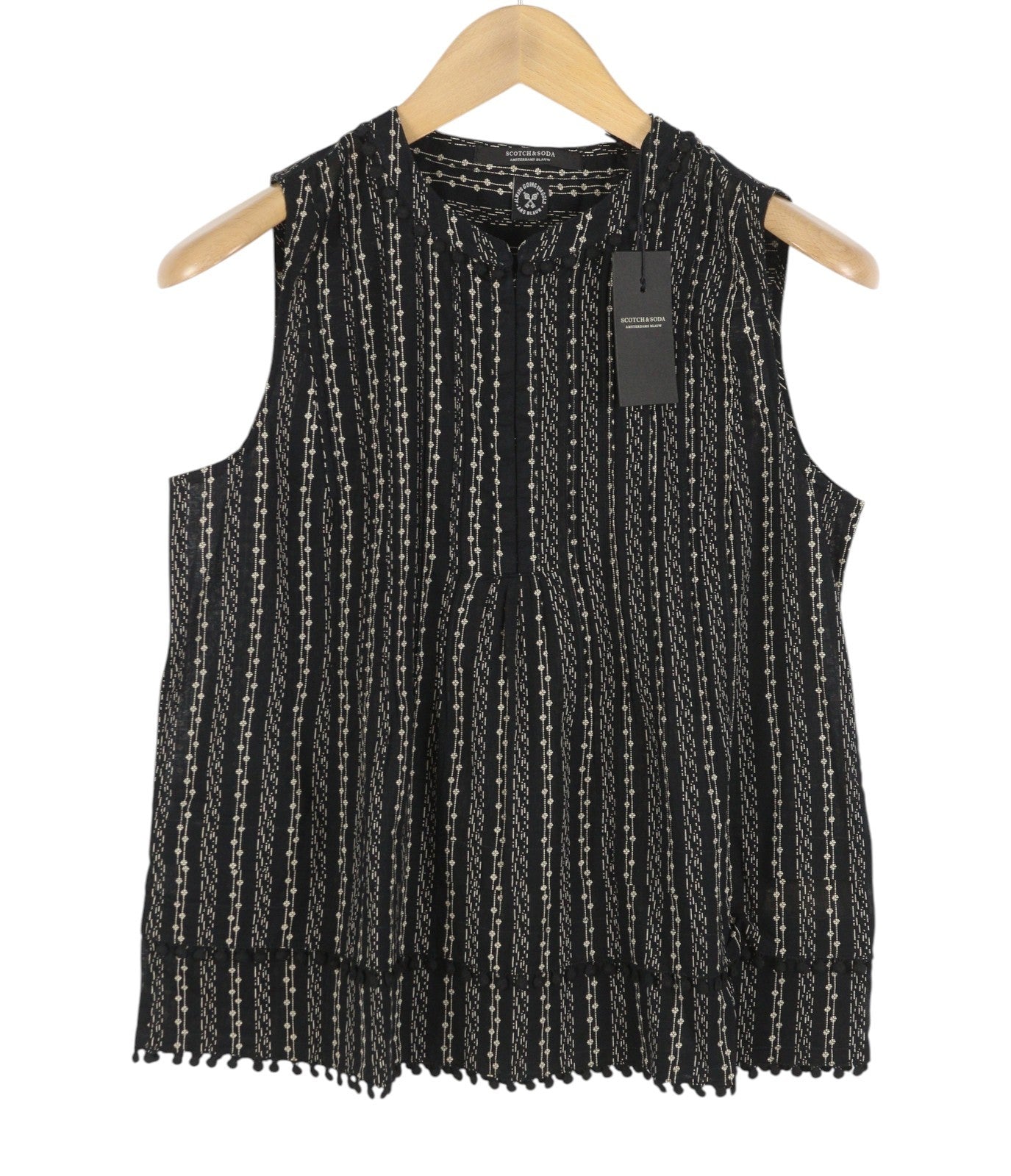 Black Cotton T-Shirt