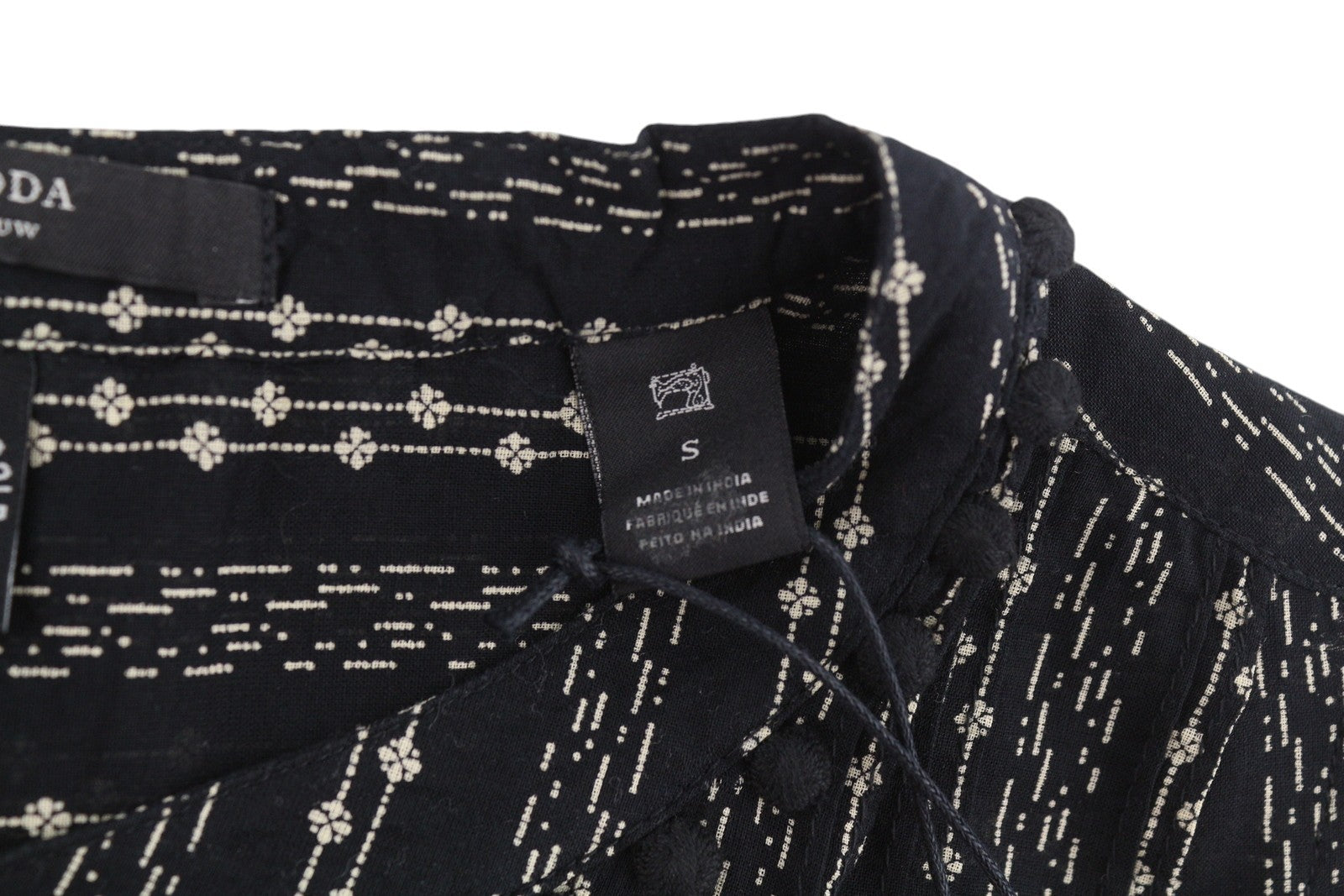 Black Cotton T-Shirt