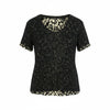 Black Cotton T-Shirt