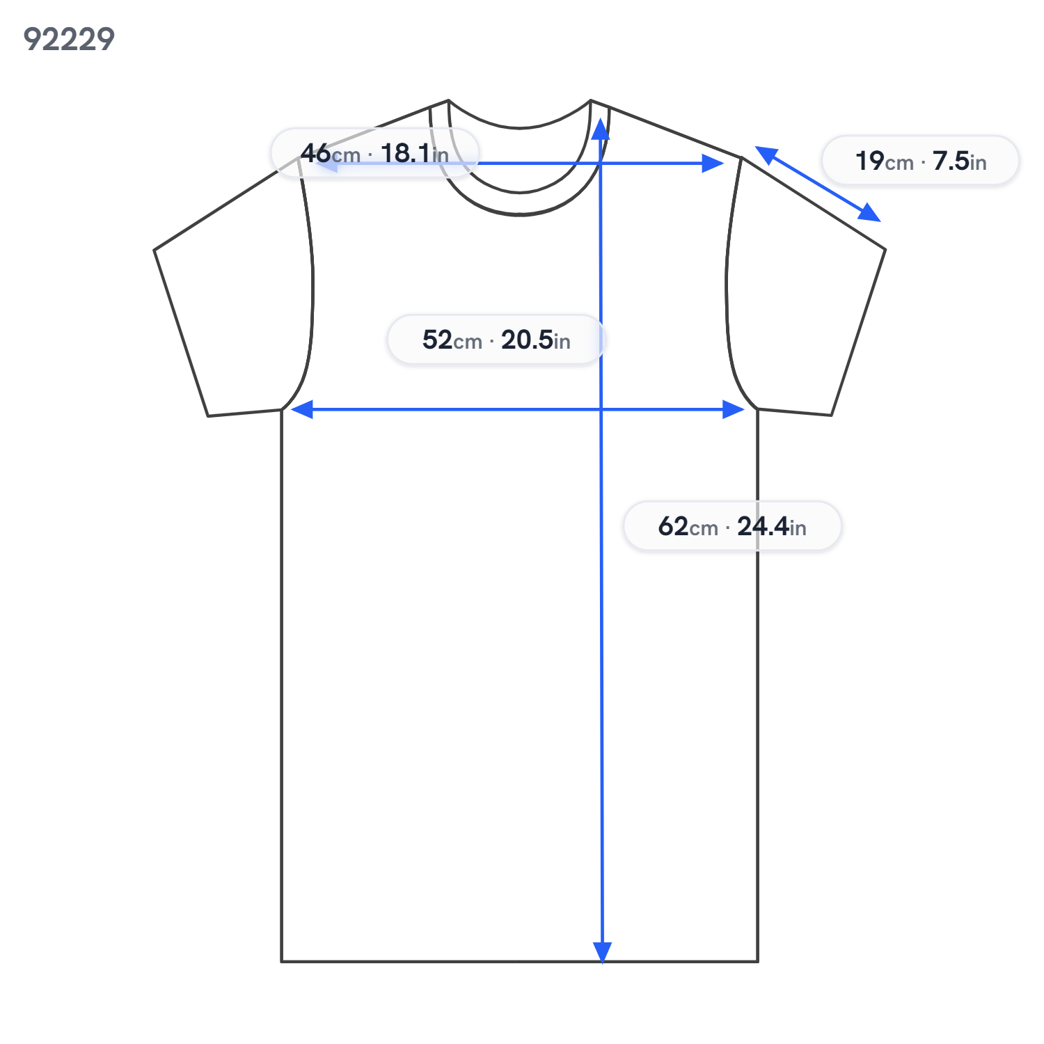 Black Cotton T-Shirt