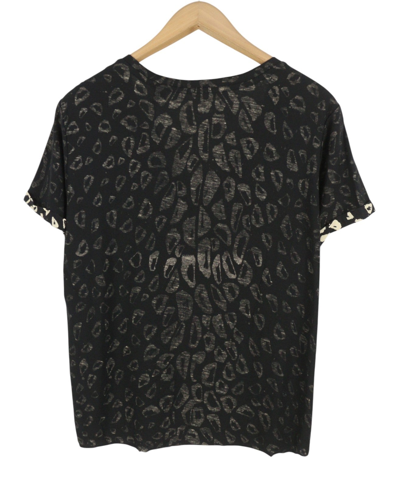 Black Cotton T-Shirt