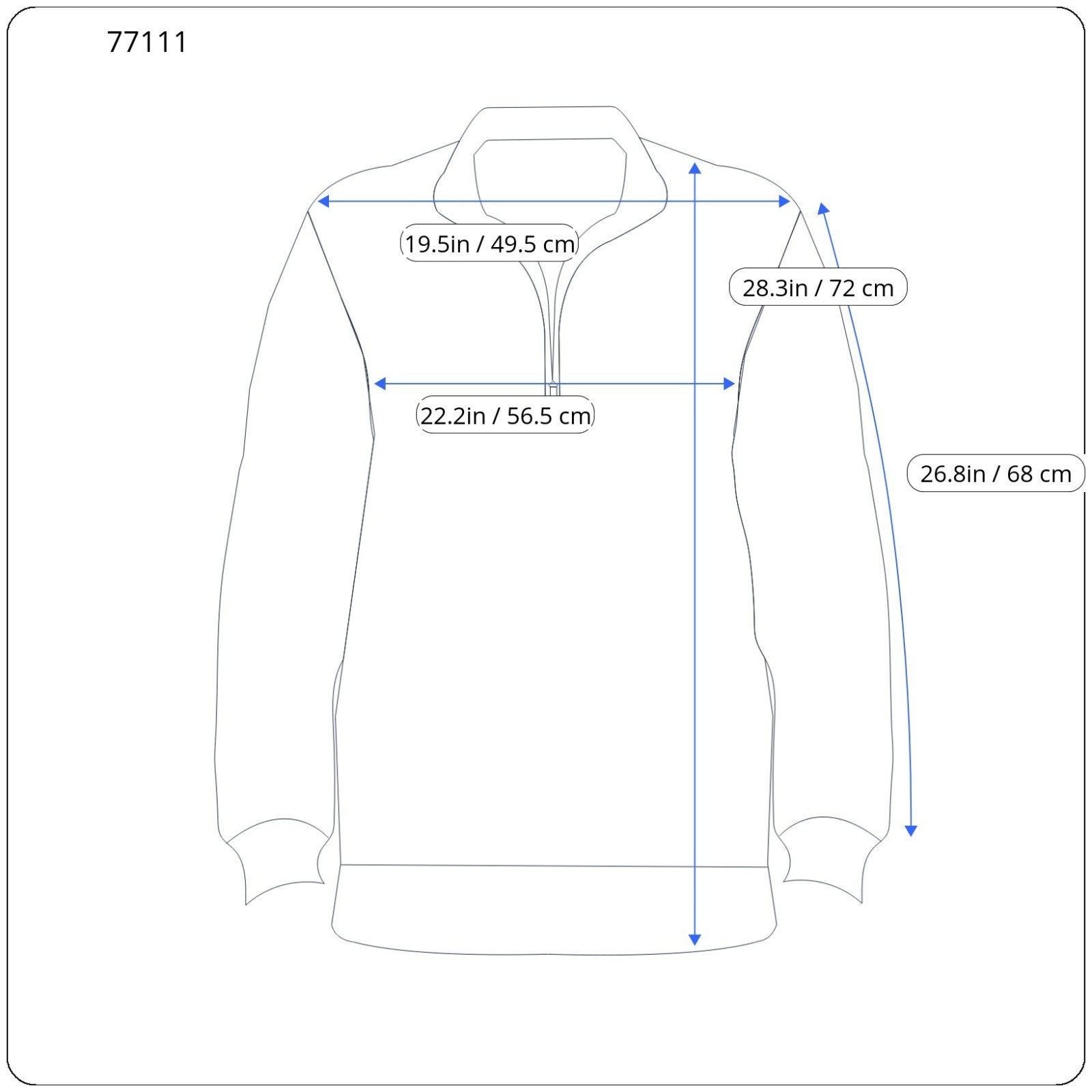 Grey Polyester Sweatshirt
