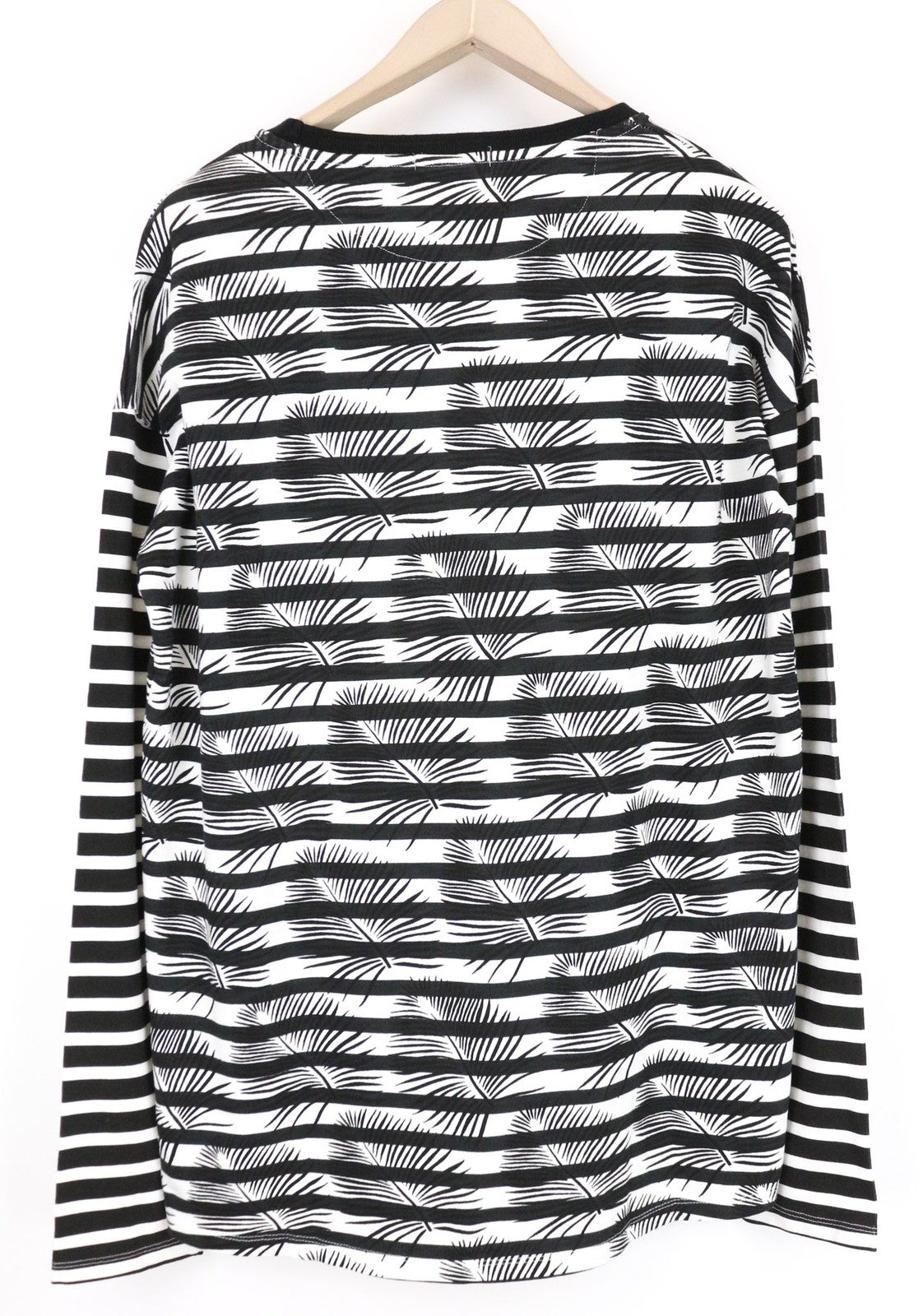 SCOTCH & SODA Ams Couture Men's Sweatshirt XL White Ant Fit Patterned Cotton