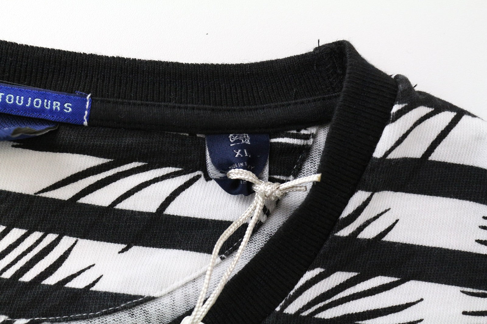 SCOTCH & SODA Ams Couture Men's Sweatshirt XL White Ant Fit Patterned Cotton